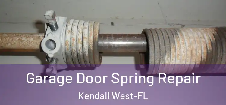  Garage Door Spring Repair Kendall West-FL