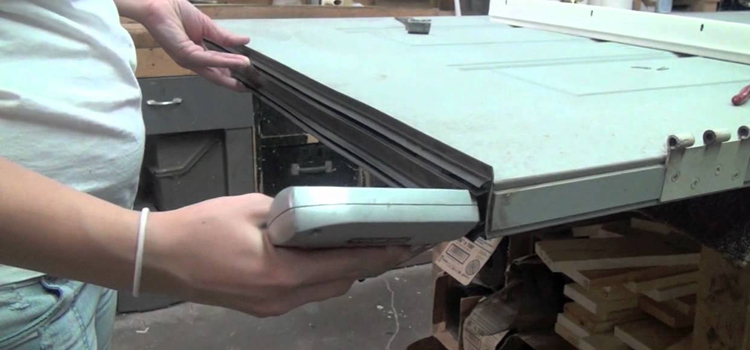 damaged steel door repair Kendall West